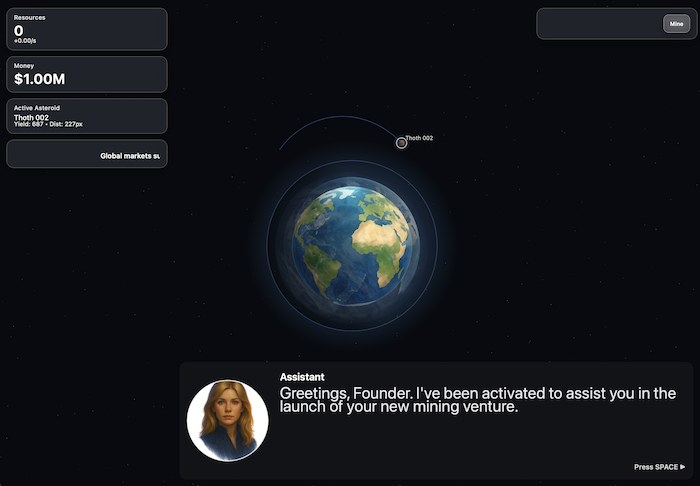 Asteroid Miners — Day 4